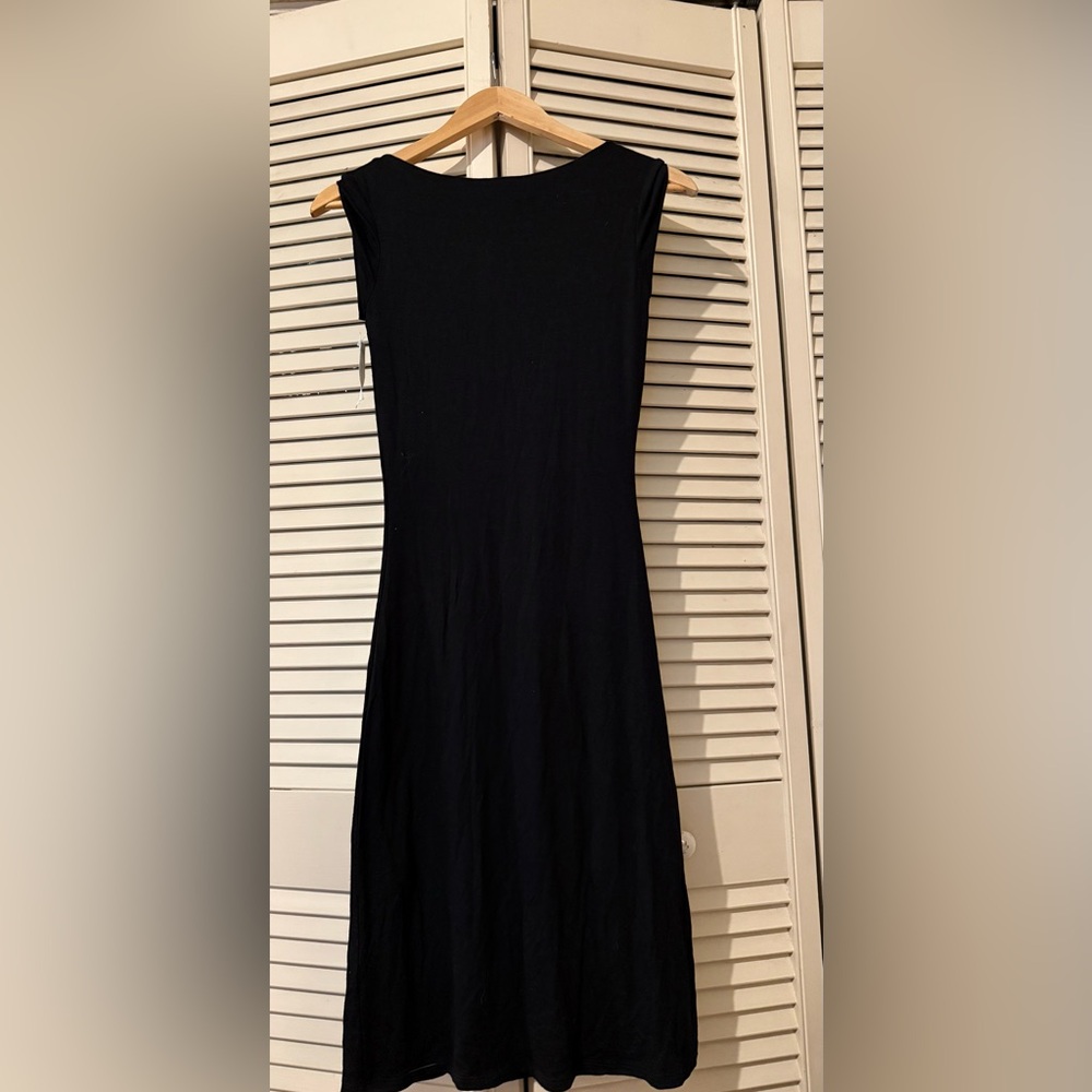 Velvet Torch Classic Black Maxi Dress